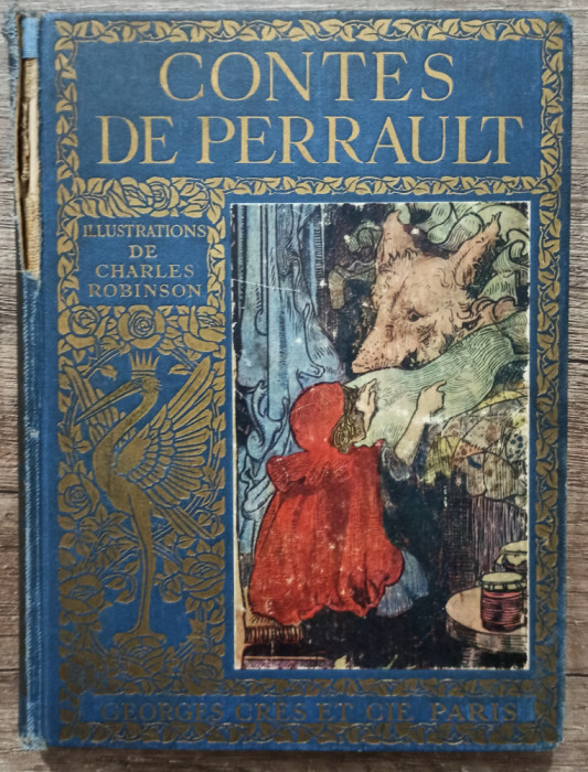 Contes de Perrault// 1914, ilustratii de Charles Robinson