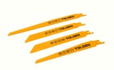 Set 10 Lame Ferastrau Sabie Tolsen, Lemn/Metal, 6TPI/10TPI/18TPI, Otel 65Mn/HSS M2