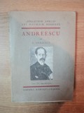 COLLECTION APOLLO DIRIGEE PAR AL. BUSUIOCEANU , ART ROUMAIN MODERNE , ANDREESCU par G. OPRESCU