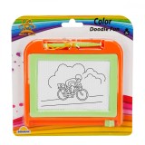 Tabla magnetica pentru desen Edu Sun, Color Doodle Fun, Portocaliu