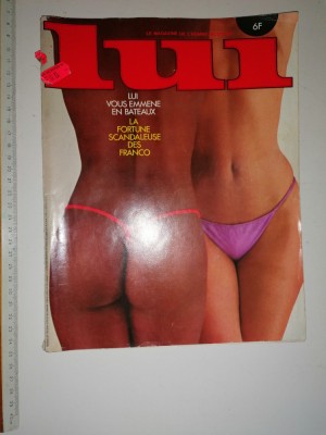 RARA = REVISTA SEXY LUI IUNIE 1976 - CONTINE FOARTE MULTE RECLAME foto