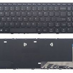 Tastatura laptop noua LENOVO Ideapad 110-15ISK 110-17ACL 110-17IKB 110-17ISK Black Frame Black US