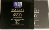 Muddy Waters / Howlin&#039; Wolf &lrm;&ndash; The Gold Collection 40 Classic Performances NM / NM dublu cd blues Recording Arts Europa 2001
