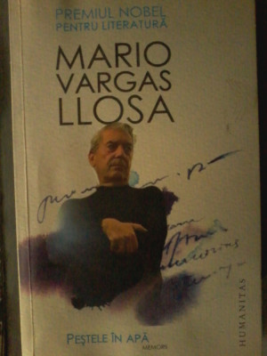 Mario Vargas Llosa - Pestele in apa foto