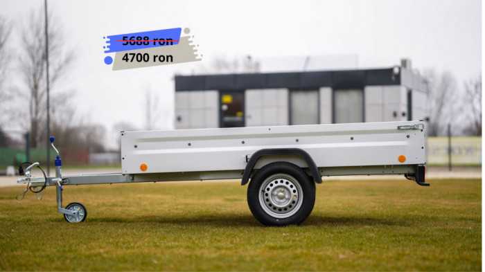 TPV TRAILERS 2412/75 (243x123x34 cm) Preț redus de la 5688 ron la 4700 ron