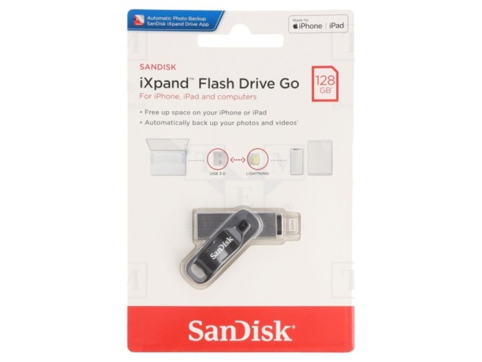 Pendrive USB 3.0 128GB Lightning USB-A