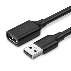 CABLU USB Ugreen prelungitor, &quot;US103&quot; USB 2.0 (M) la USB 2.0(T), 1.5 m, negru