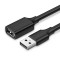 CABLU USB Ugreen prelungitor, &quot;US103&quot; USB 2.0 (M) la USB 2.0(T), 1.5 m, negru
