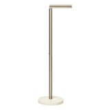 Suport hartie igienica 5Five Come cu rezervor integrat, inox, 60 cm, aramiu Household NewTrend