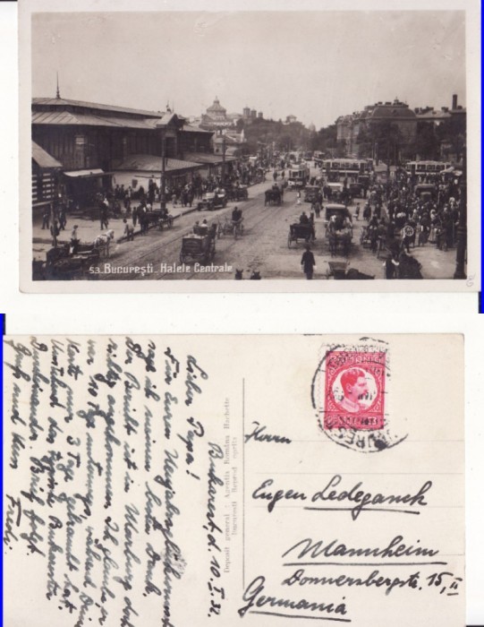 Bucuresti -Halele - animata