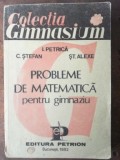 Probleme de matematica pentru gimnaziu- I. Petrica, C. Stefan