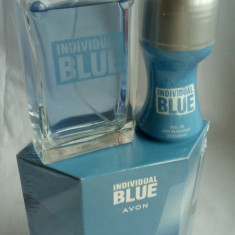 Set cadou bărbați - INDIVIDUAL BLUE - parfum 100 ml și antiperspirant 50 ml