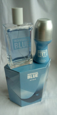 Set cadou bărbați - INDIVIDUAL BLUE - parfum 100 ml și antiperspirant 50 ml foto