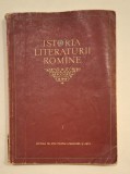 Istoria literaturii rom&icirc;ne &ndash; Volumul I (1954) &ndash; G. Călinescu, I. Vitner, O. Crohmălniceanu &ndash; ESPLA