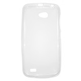 Husa silicon transparenta (cu spate mat) pentru Allview P5 Alldro