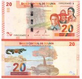Bolivia 20 Bolivares 2018 P-249 UNC