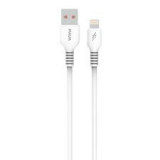 Cablu Date si Incarcare USB-A - USB-C BLUE Power BCDU01 Novel, 18W, 1m, Alb