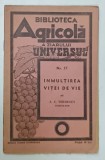 INMULTIREA VITEI DE VIE de A.C. VERDEATA , 1938