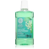 Natura Siberica Natural Mouthwash Strong Teeth &amp; Gums apă de gură pe bază de plante cu zinc 520 ml