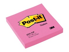 Notes adeziv 76 x 76 mm 100 file neon Post-it, 100% PEFC SGSCH-PEFC-COC-110078