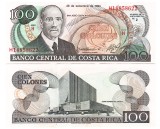Costa Rica 100 Colones 1992 P-258 UNC