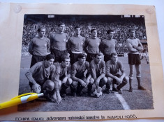 Foto (anul 1966) fotbal - ITALIA adversara nationalei Romaniei la Napoli foto