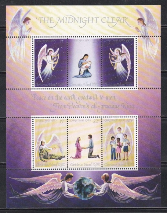Christmas Insule 1980 - Crăciun, MNH