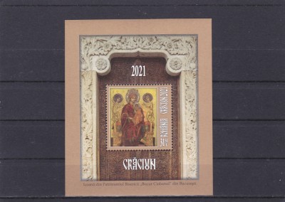 ROMANIA 2021 - CRACIUN, COLITA, MNH - LP 2346 foto