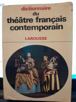 Dictionnaire du theatre francais contemporaine. Larousse foto