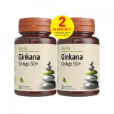 GINKANA 50+ 30+30CPR PACHET(GINKGO BILOBA), Alevia