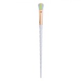Pensulă Machiaj Fard de Ochi, Fashion, Unicorn, Corp Lila, Păr Multicolor, 18cm
