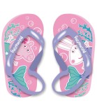 Șlapi pentru copii cu elastic Peppa Pig 22-28 (set 4 buc.)