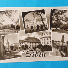 Carte Postala circulata, veche anii 1960 RPR - SIBIU