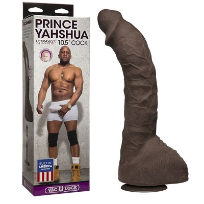 Dildo Realistic Vac-U-Lock &amp;quot;Prince Yahshua&amp;quot; 26,75 cm - Maro## foto