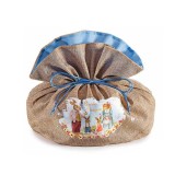 Cumpara ieftin Saculet cadouri Paste textil 30x23x31H