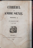 CURIERUL DE AMBE SEXE , PERIODUL V , EDITIA A DOUA , 1862