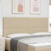 VidaXL Tăblie de pat design simplu, gri verde deschis, 200 cm raiat
