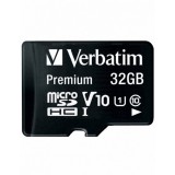 Card Memorie microSDHC Verbatim, 32Gb, Clasa 10 / UHS-1 U1, Cu Adaptor