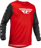 Cumpara ieftin Bluza Moto Fly Racing F-16 Jersey, Rosu, Small