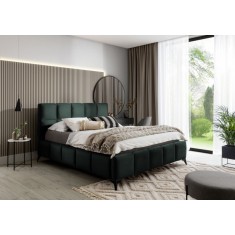 Pat Rubik 160x200 cm Tapitat Catifea Verde Somiera Inclusa ( COD ML 2223-HLR-57)