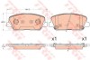 Set placute frana,frana disc HYUNDAI i30 CW (GD) (2012 - 2016) TRW GDB3582