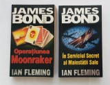 2 x JAMES BOND: Operațiunea Moonraker / &Icirc;n serviciul secret al Maiestății Sale