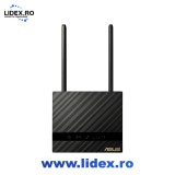 Router Wireless ASUS 4G-N16, Single-Band 300 Mbps, 4G LTE SIM, negru
