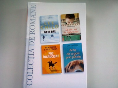 61 DE ORE DE LEE CHILD, SA PORTI RUJ IN AFGANISTAN DE ROBERTA GATELY, FOC INCRUCISAT DE DICK FRANCIS, ARTA DE A GONI PRIN PLOAIE DE GARTHSTEIN foto