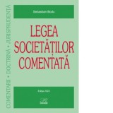 Legea societatilor comentata - Sebastian Bodu