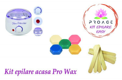 Kit Epilare acasa PRO Wax foto