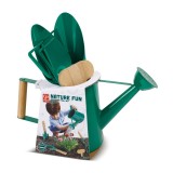 Jucarie din bambus si metal - Set de gradinarit, Hape