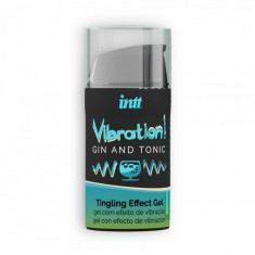 Gel cu Efect Vibrator Aroma Gin Tonic 15 ml