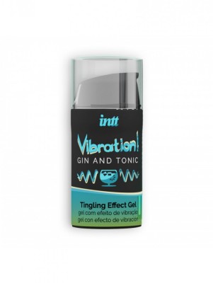Gel cu Efect Vibrator Aroma Gin Tonic 15 ml foto