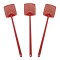 Set 3 Palete pentru muste, rosii, 445 mm